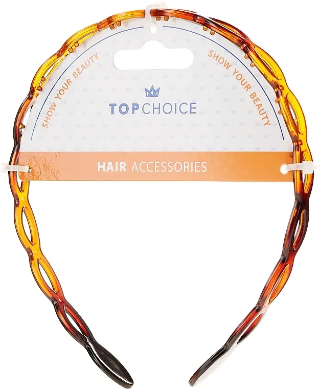 Top Choice Obruč za kosu, 27758, jantar