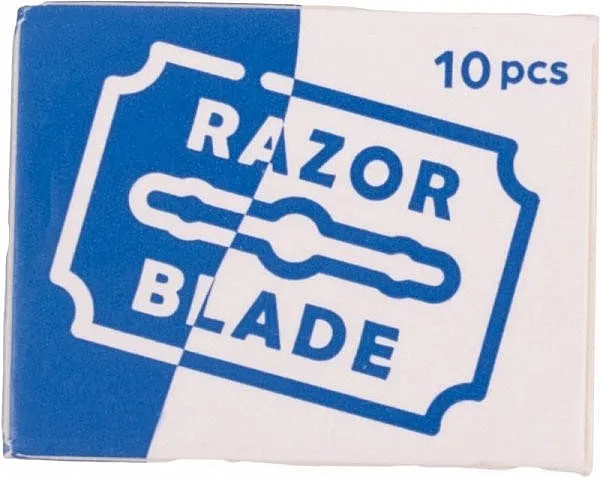 Top Choice Razor Blade Žileti za strugač za pete, 10 kom.