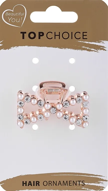 Top Choice Rose Gold Šnala za kosu, mašnica