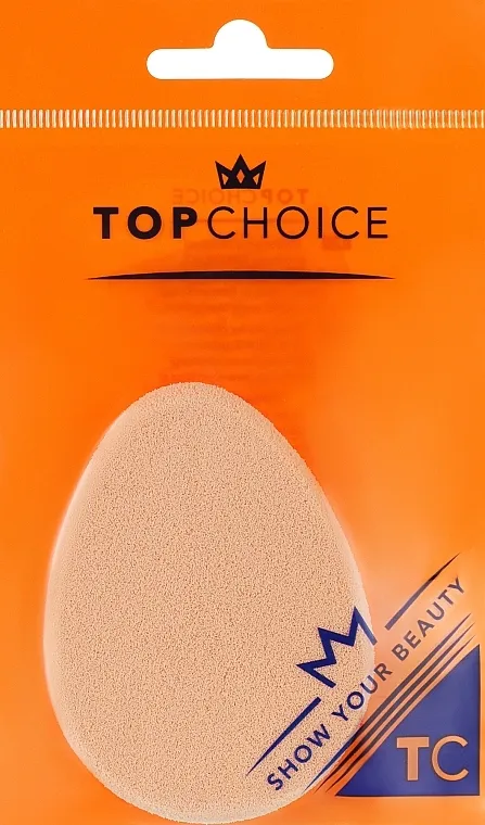 Top Choice Spužvica za puder, ovalna