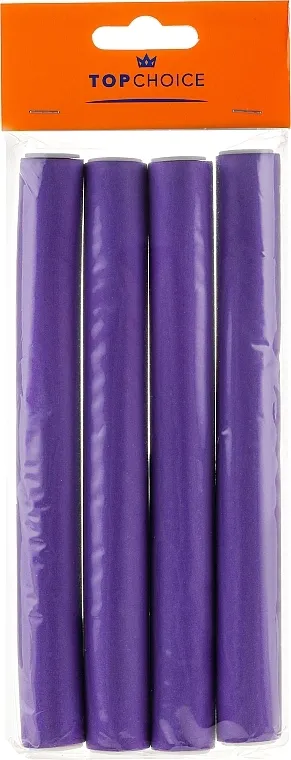 Top Choice Uvijači za kosu XL 4 kom, lila