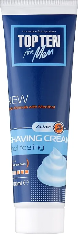 Top Ten For Men Shaving Cream Active krema za brijanje