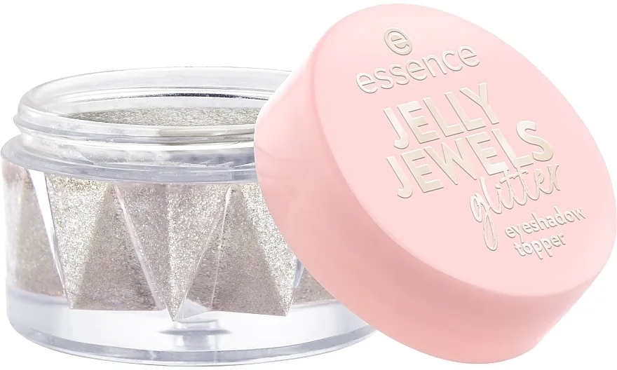 Toper za senke za oči Essence Jelly Jewels Glitter Eyeshadow Topper