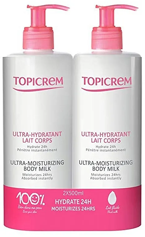 Topicrem (b/milk/2*500ml) Set