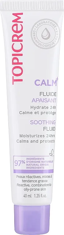 Topicrem Calm+ Ultra Moisturizing Soothing Fluid Ultra-hidratantna umirujuća tekućina