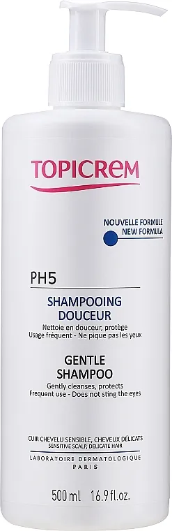 Topicrem Essentials PH5 Gentle Milk Shampoo Šampon-mlijeko pH5 s ekstraktom pamuka za sve tipove kose