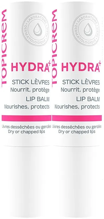 Topicrem Hydra+ (l/balm/2x4g) Set