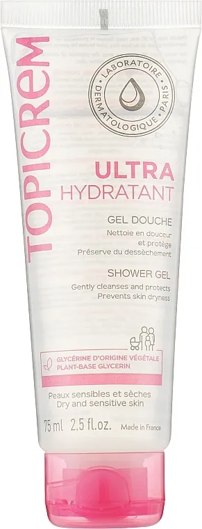 Topicrem Ultra-Moisturizing Shower Gel (mini) Ultrahidratantni gel za tuširanje