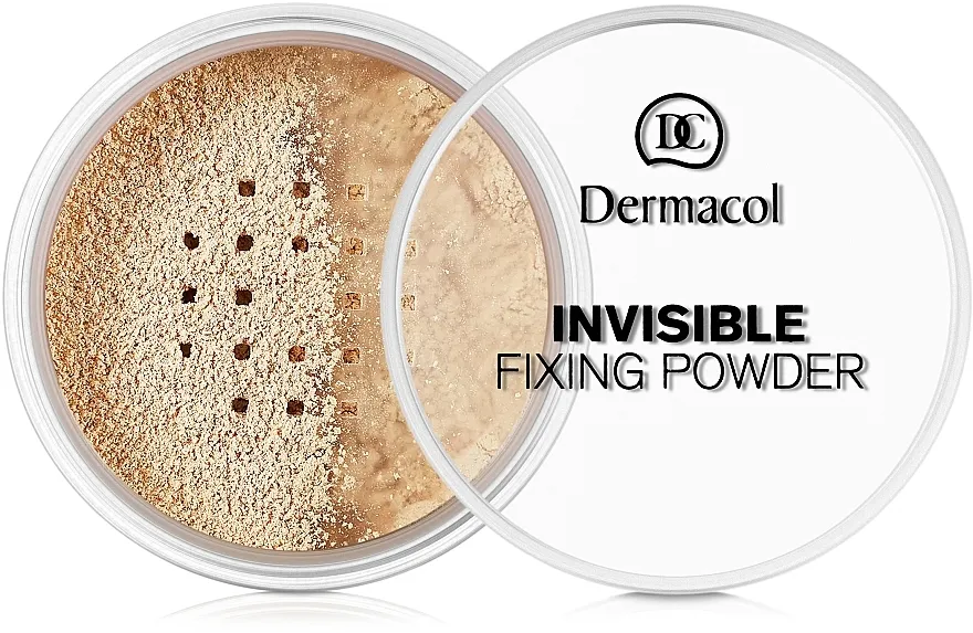 Translucentni puder za učvršćivanje Dermacol Invisible Fixing Powder