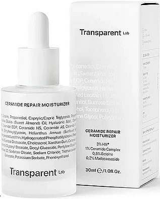 Transparent Lab Ceramide Repair Moisturizer Ultra hidratantni serum za lice