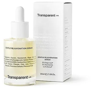 Transparent-Lab Gentle Rejuvenation Serum Osvetljujući serum protiv starenja