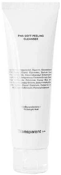Transparent Lab PHA Soft Peeling Cleanser Multikiselinski piling za čišćenje lica