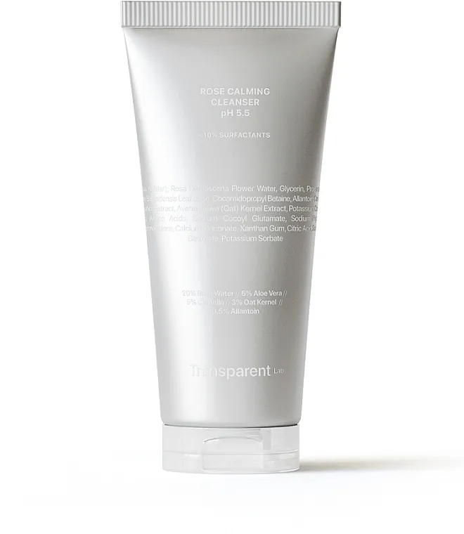Transparent Lab Rose Calming Cleanser pH 5.5 Gel za lice