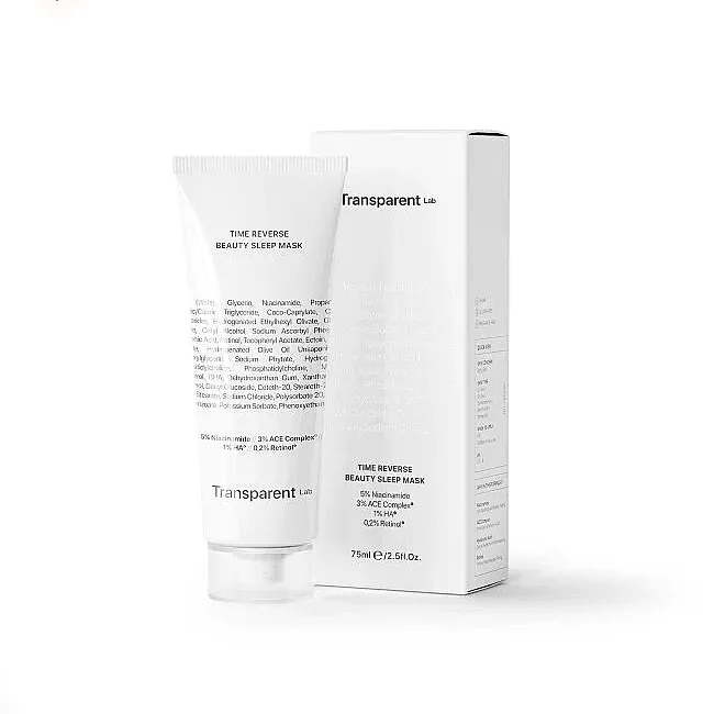 Transparent Lab Time Reverse Beauty Sleep Mask Maska za lice