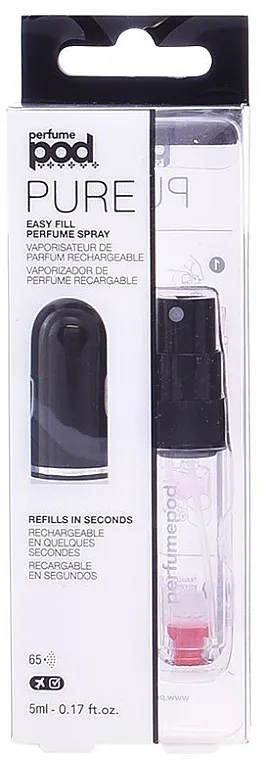 Travalo Perfume Pod Pure Essentials Black Raspršivač