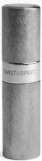 Travalo Twist &amp; Spritz Gunmetal Grey Brushed Raspršivač