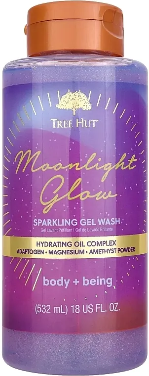 Tree Hut Moonlight Glow Foaming Gel Wash Gel za tuširanje