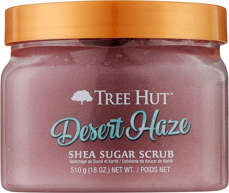 Tree Hut Shea Sugar Scrub Piling za telo "Pustinjska izmaglica"
