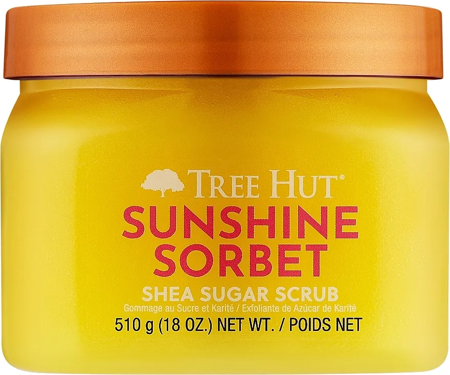 Tree Hut Sunshine Sorbet Shea Sugar Scrub Piling za telo