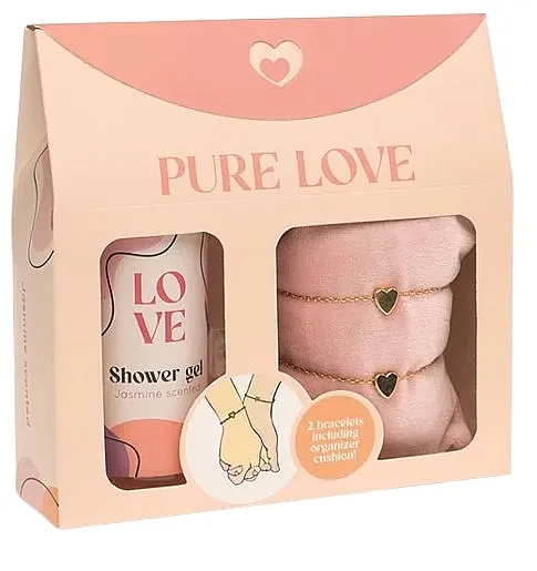 Treffina Pure Love Gift Set (sh/gel/100ml + acces/3pcs) Set za negu tela