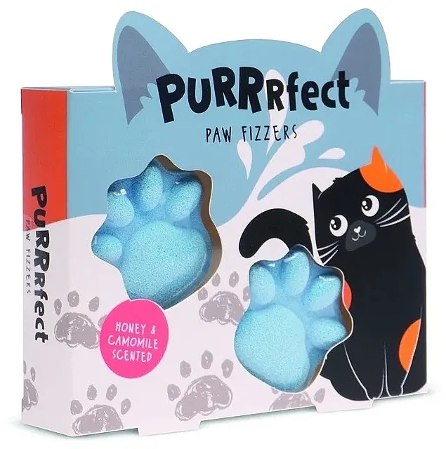 Treffina Purrrfect Bath Gift Set (b/bomb/2x50g)