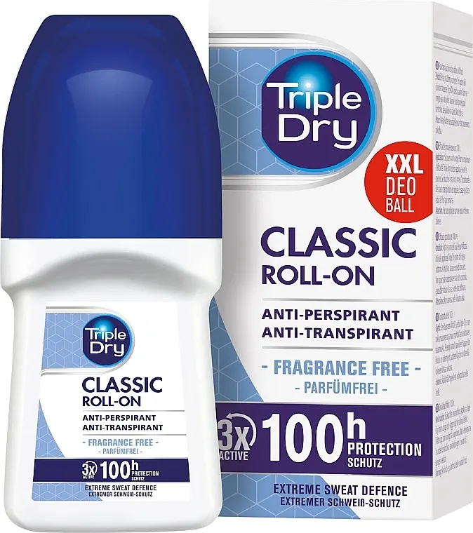 Triple Dry Classic Roll-on Anti-Transpirant Antiperspirant u kuglici