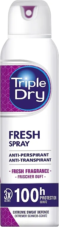 Triple Dry Fresh Anti-Transpirant Spray 100h Antiperspirant u spreju
