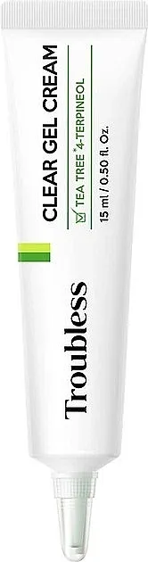 Troubless Clear Gel Cream Gel-krema za lice za noć protiv nesavršenosti