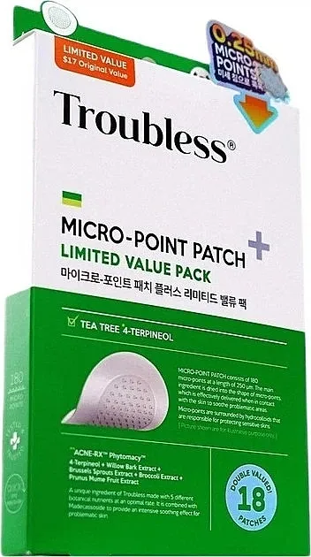 Troubless Micro-Point Patch Plus Limited Value Pack Flasteri za nesavršenosti