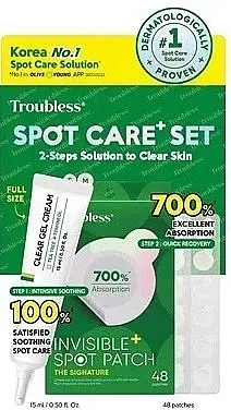 Troubless Spot Care Plus Set (f/gel/cream/15ml+ patch/48pcs)