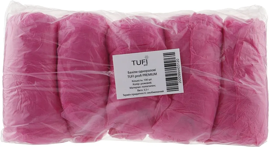 Tuffi Proffi Premium Nazuvice za jednokratnu uporabu, 3,5 g roze, 100 komada