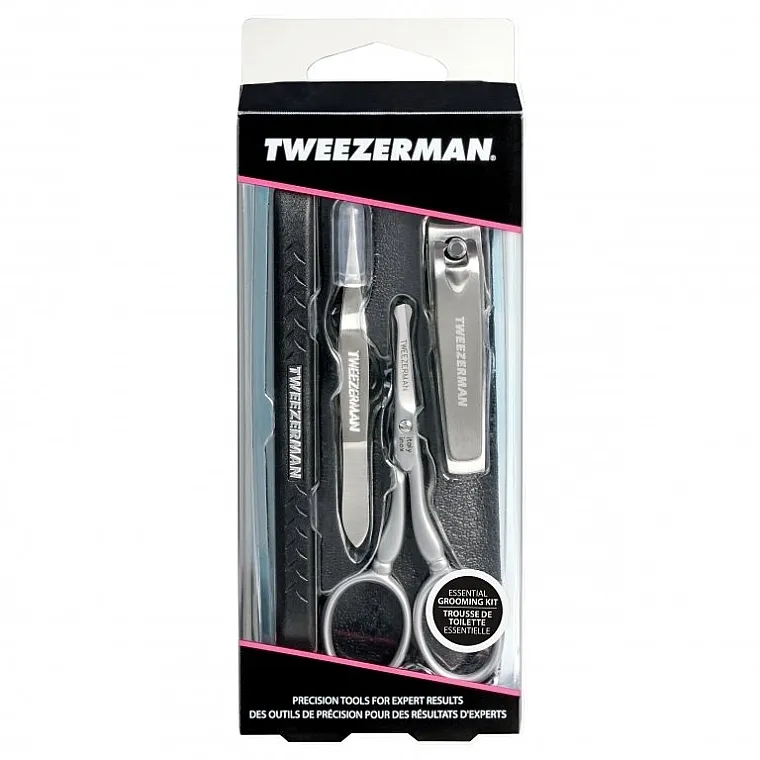 Tweezerman G.E.A.R. Essential Grooming Kit Manikura set, 4 komada