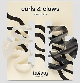 Twisty Curls &amp; Claws Set C Šnale za kosu, 2 kom.