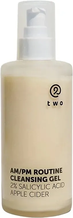 Two Cosmetics AM/PM Routine Cleansing Gel 2% Salicylic Acid Čistilni gel sa 2% salicilne kiseline
