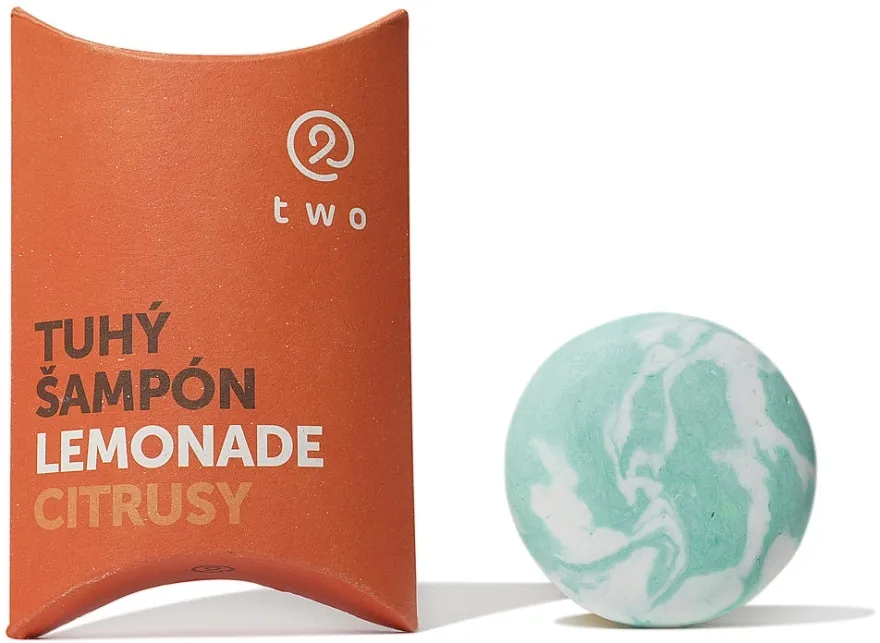 Two Cosmetics Lemonade Solid Shampoo Čvrsti šampon sa citrusnim mirisom