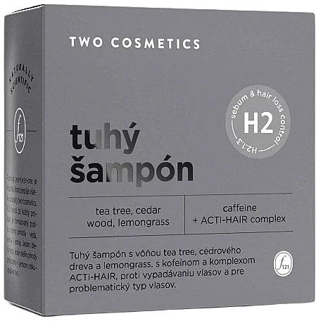 Two Cosmetics Sebum &amp; Hair Loss Control Solid Shampoo Čvrsti šampon 'Kontrola sebuma i sprečavanje opadanja kose'