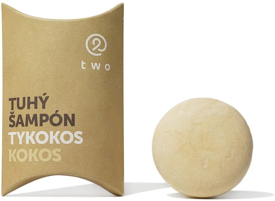 Two Cosmetics Tykokos Solid Shampoo for Dry &amp; Stressed Hair Čvrsti šampon "Kokos"