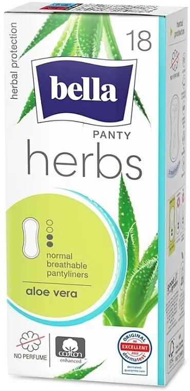 Ulošci, 18 kom. Bella Panty Herbs Aloe Vera