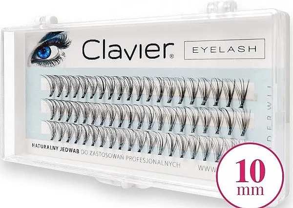 Umjetne trepavice, 10 mm. Clavier Eyelash