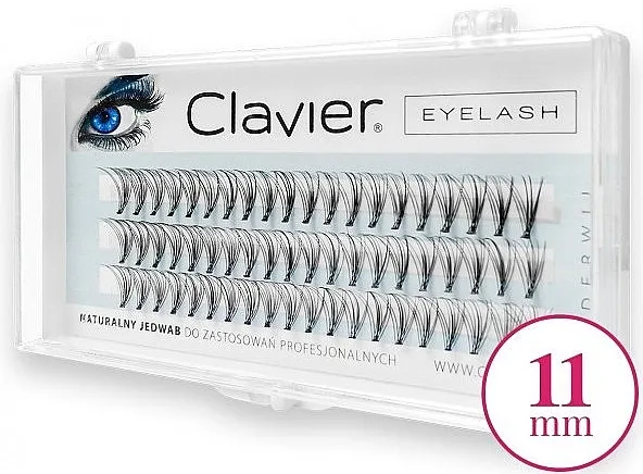 Umjetne trepavice, 11 mm. Clavier Eyelash