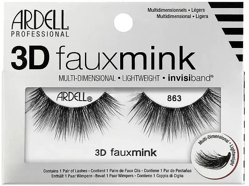 Umjetne trepavice Ardell 3D Faux Mink 863 Black