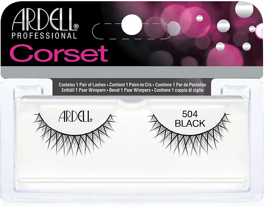 Umjetne trepavice Ardell Corset 504 Black Lashes