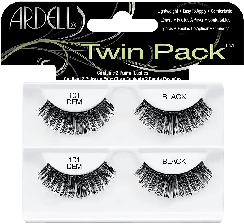Umjetne trepavice Ardell Demi Black Lashes Twin Pack 101