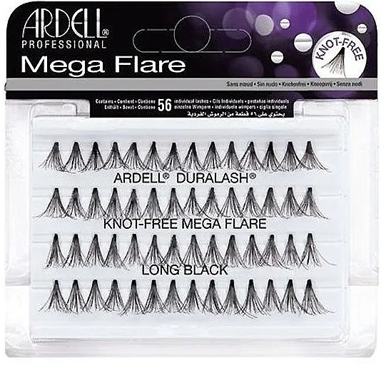 Umjetne trepavice Ardell Duralash Knot Mega Flare Long Black