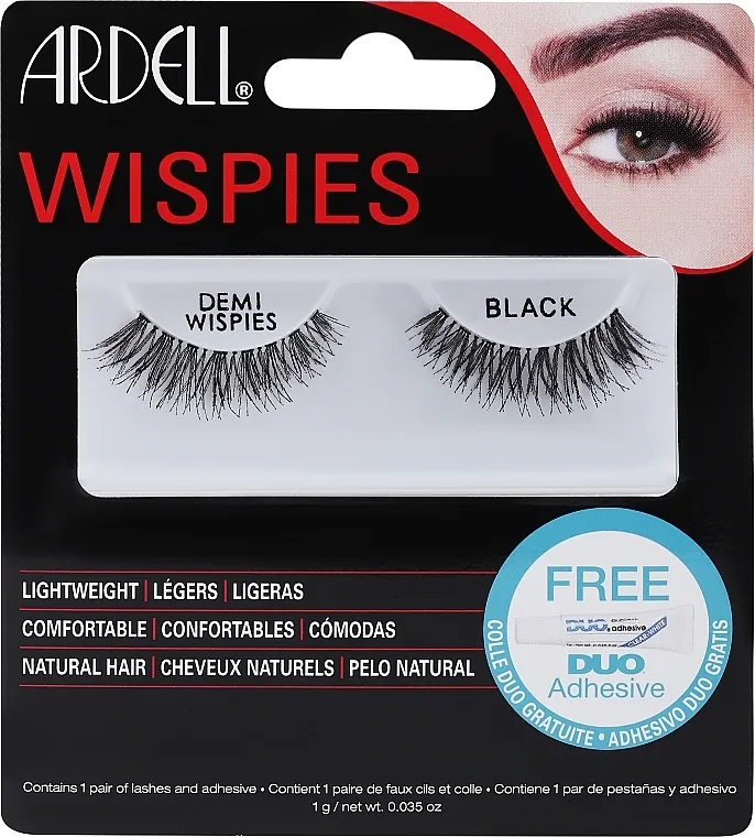 Umjetne trepavice Ardell Invisibands Demi Wispies Black