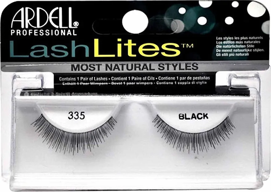 Umjetne trepavice Ardell LashLites Black 335