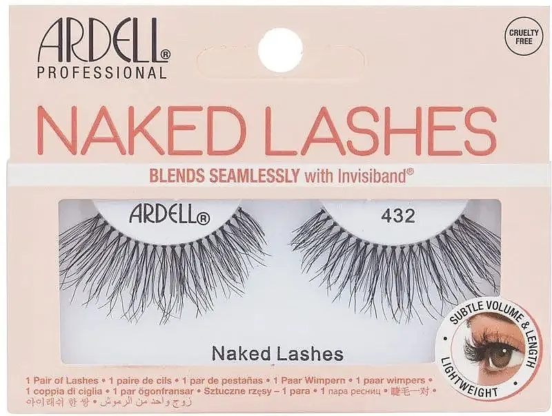 Umjetne trepavice Ardell Magnetic Naked Lashes 432 False Eyelashe Black