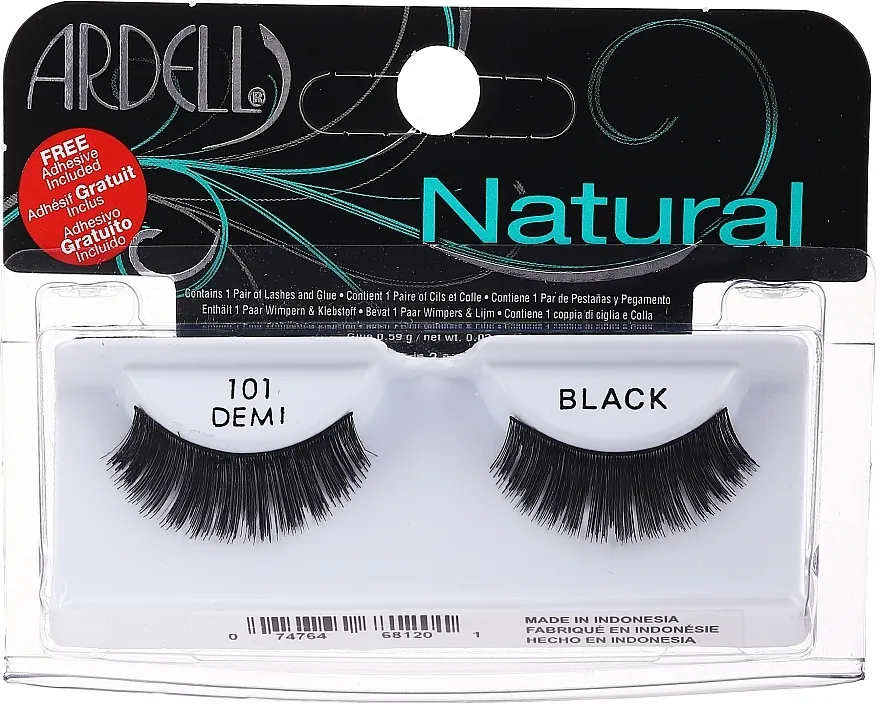 Umjetne trepavice Ardell Natural Demi Black 101