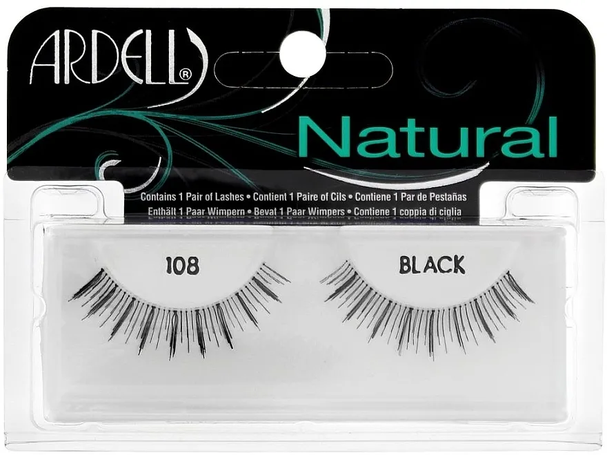 Umjetne trepavice Ardell Natural Demi Black 108