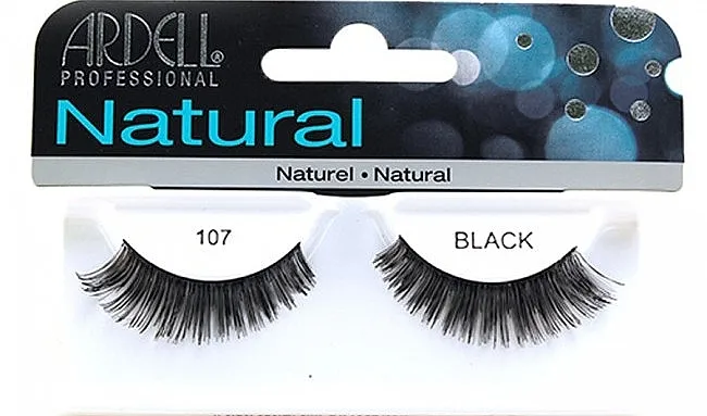 Umjetne trepavice Ardell Natural Eye Lashes Black 107